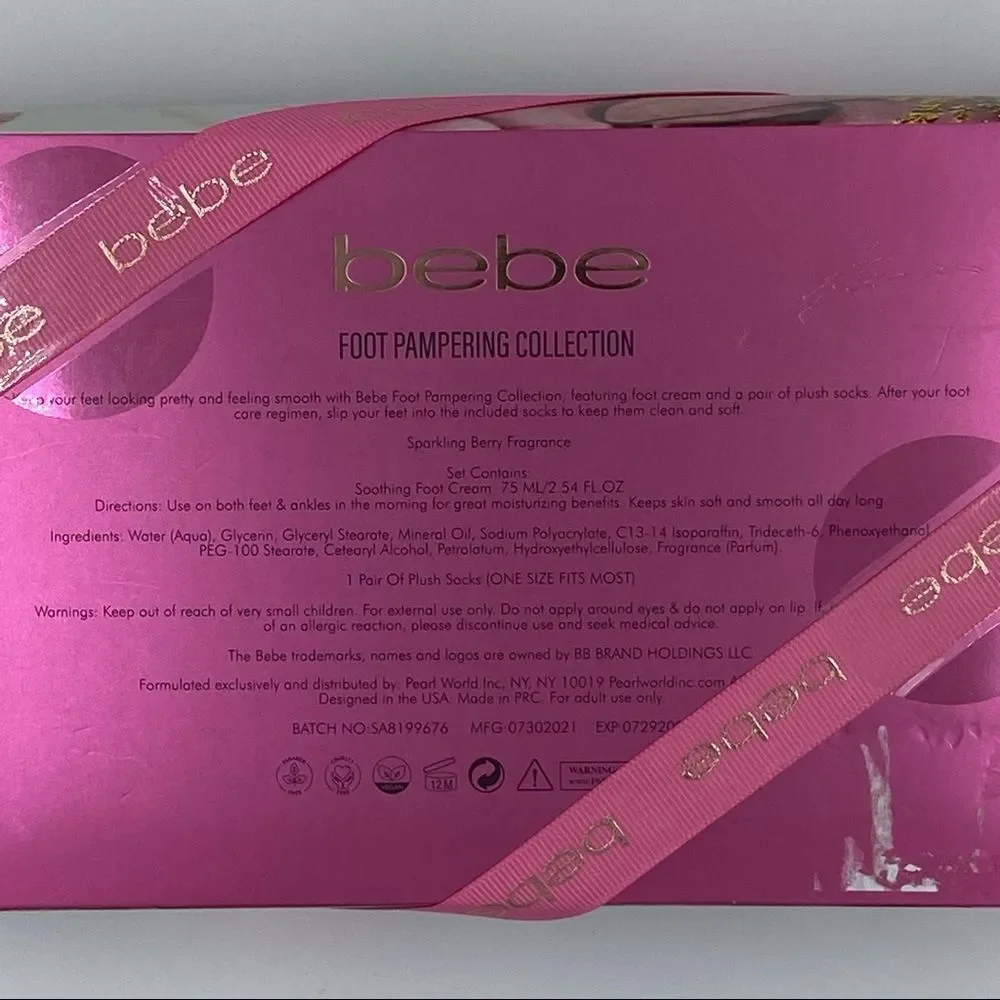 NIB‎ bebe Foot Pampering Kit